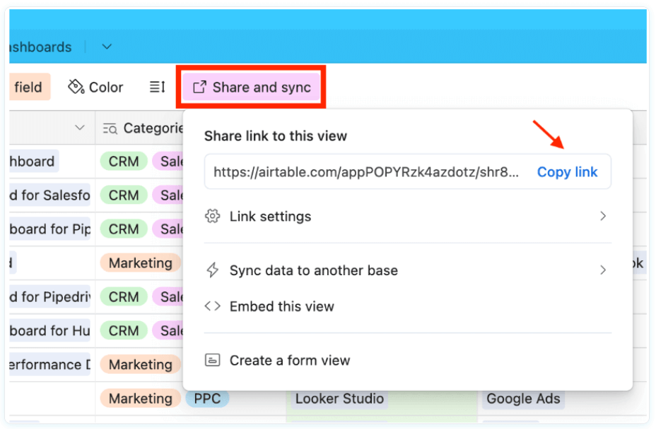 1 collect data from airtable