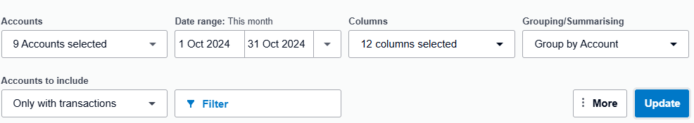 10 choose filters