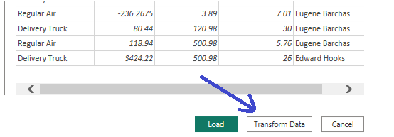 11 Data transformation in Power BI