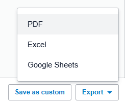 11 export report