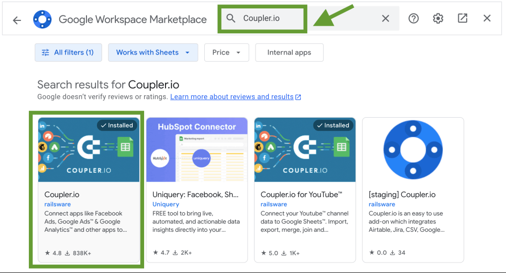 11 Google Workspace Marketplace