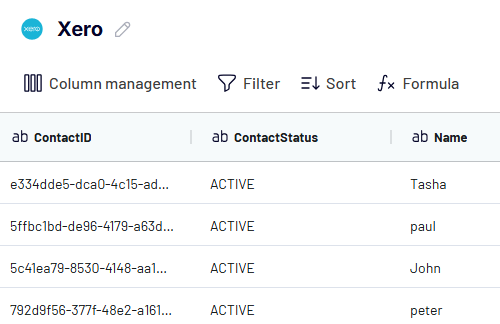 transformar datos