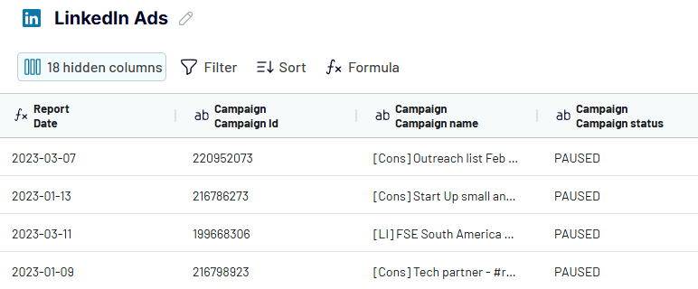 3 Data transformation menu in Coupler.io