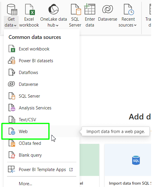 4 Load data set in Power BI