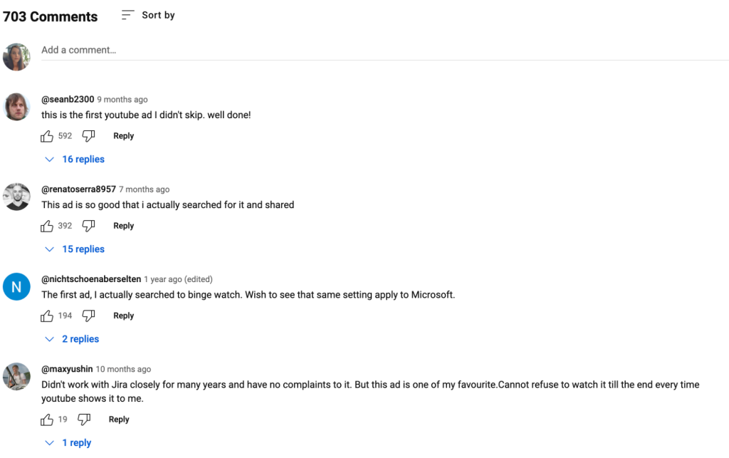 9 jira gets fired by clickup youtube ad comments