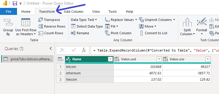 11 Data transformation in Power BI