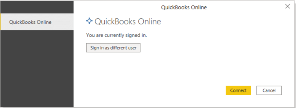 connect quickbooks to powerbi