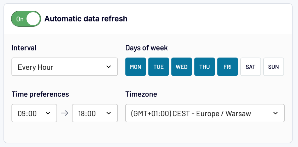 27. Build GA4 report template choose settings set schedule