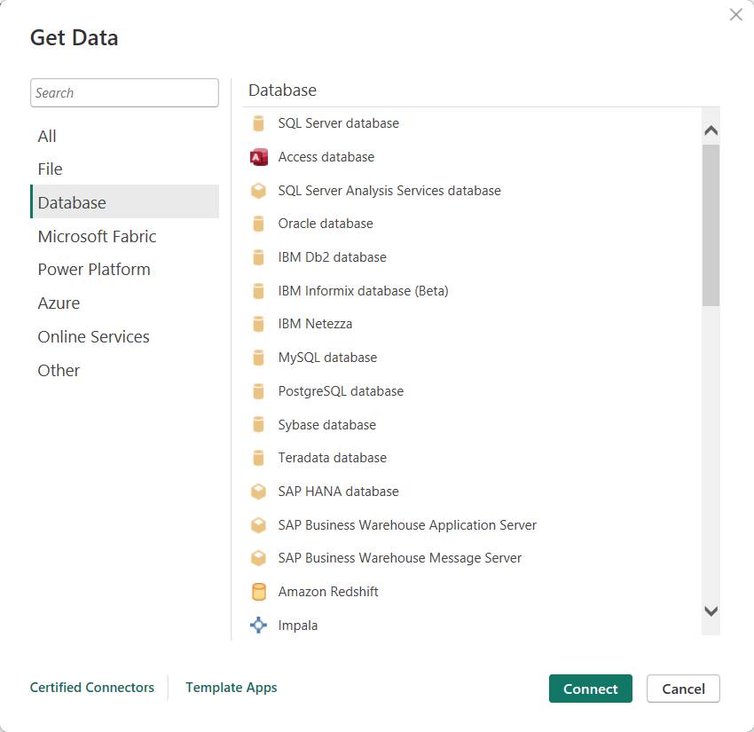Get data