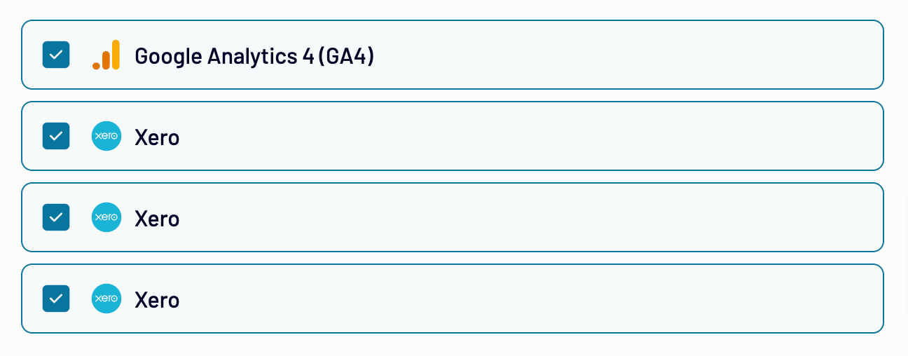 Appending Google Analytics and Xero datasets with Coupler.io
