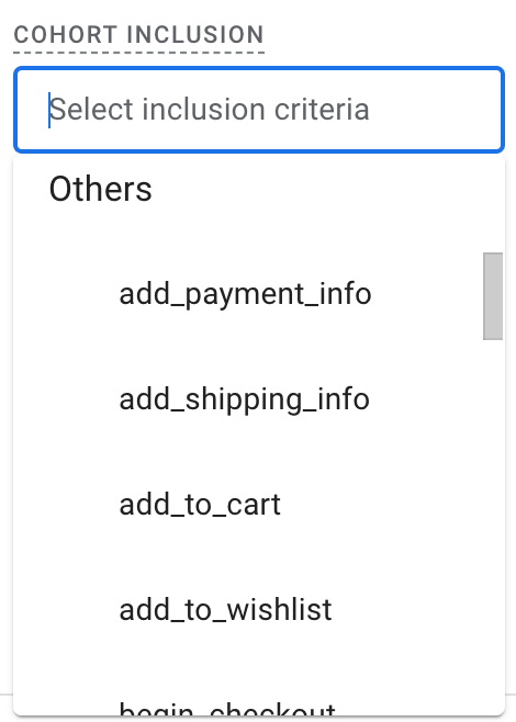 cohort inclusion others
