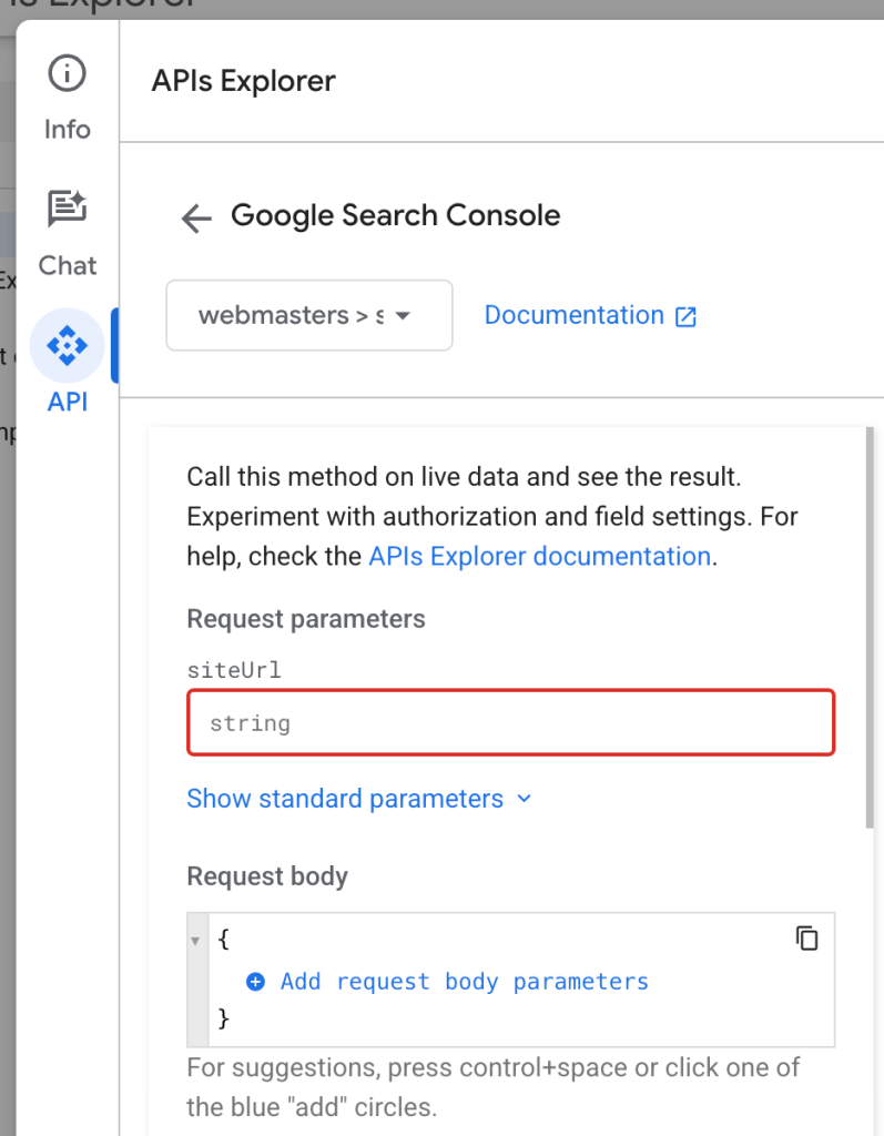 customize parameters