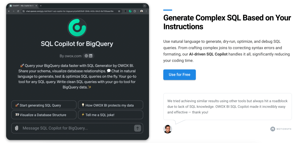 OWOX Feature