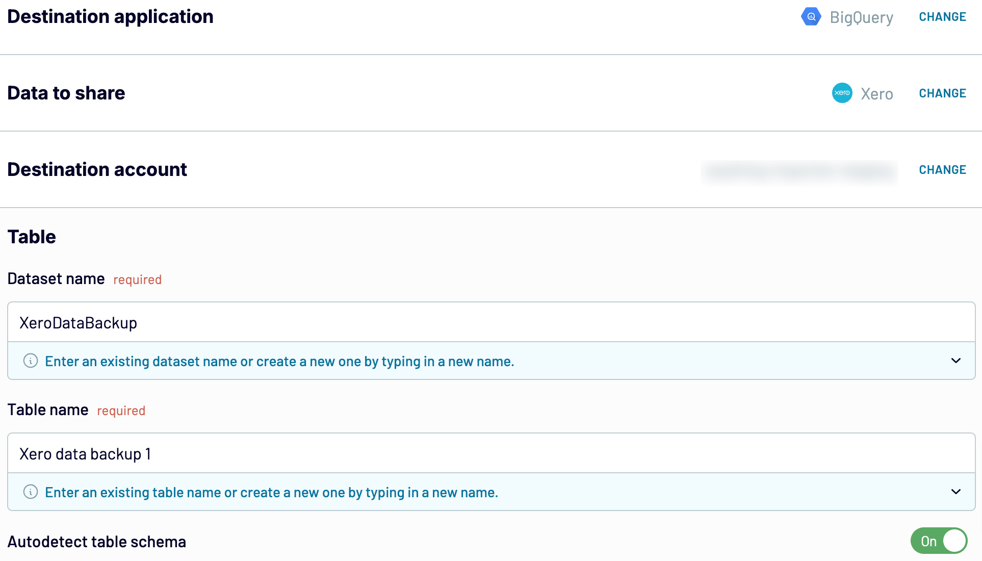 Backing up your Xero data on BigQuery