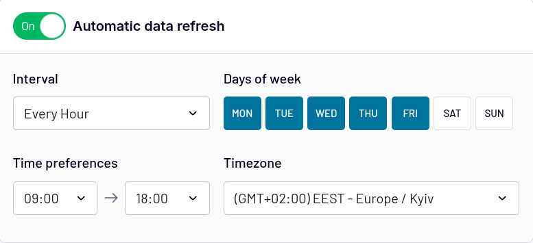 data refresh