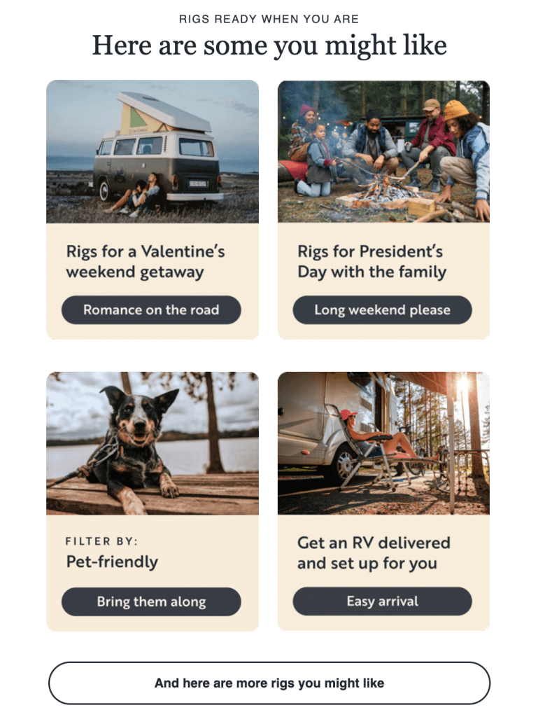 dynamic email content example