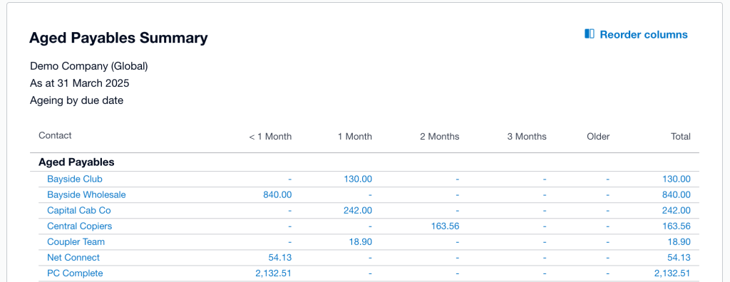 1.10 - xero accounts payable tutorial