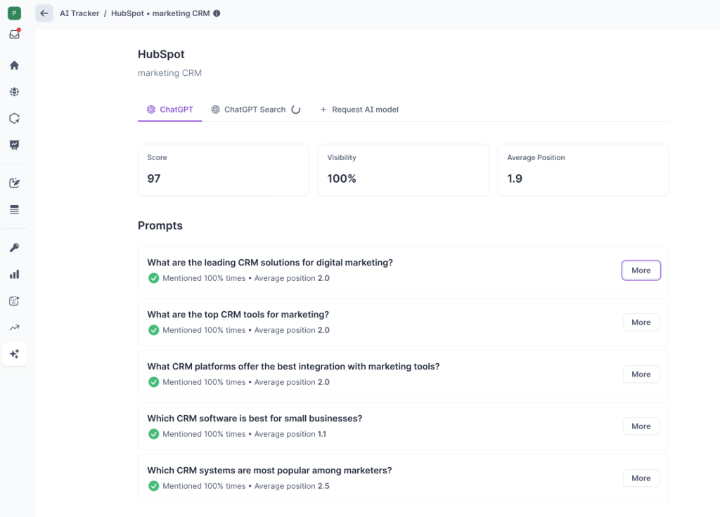surfer ai tracker beta track ai mentions