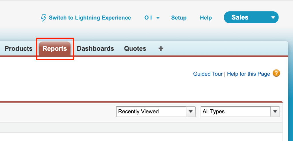 16 salesforce to excel reports tab in salesforce classic
