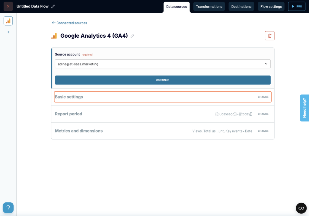 coupler automated data integration importer source setup