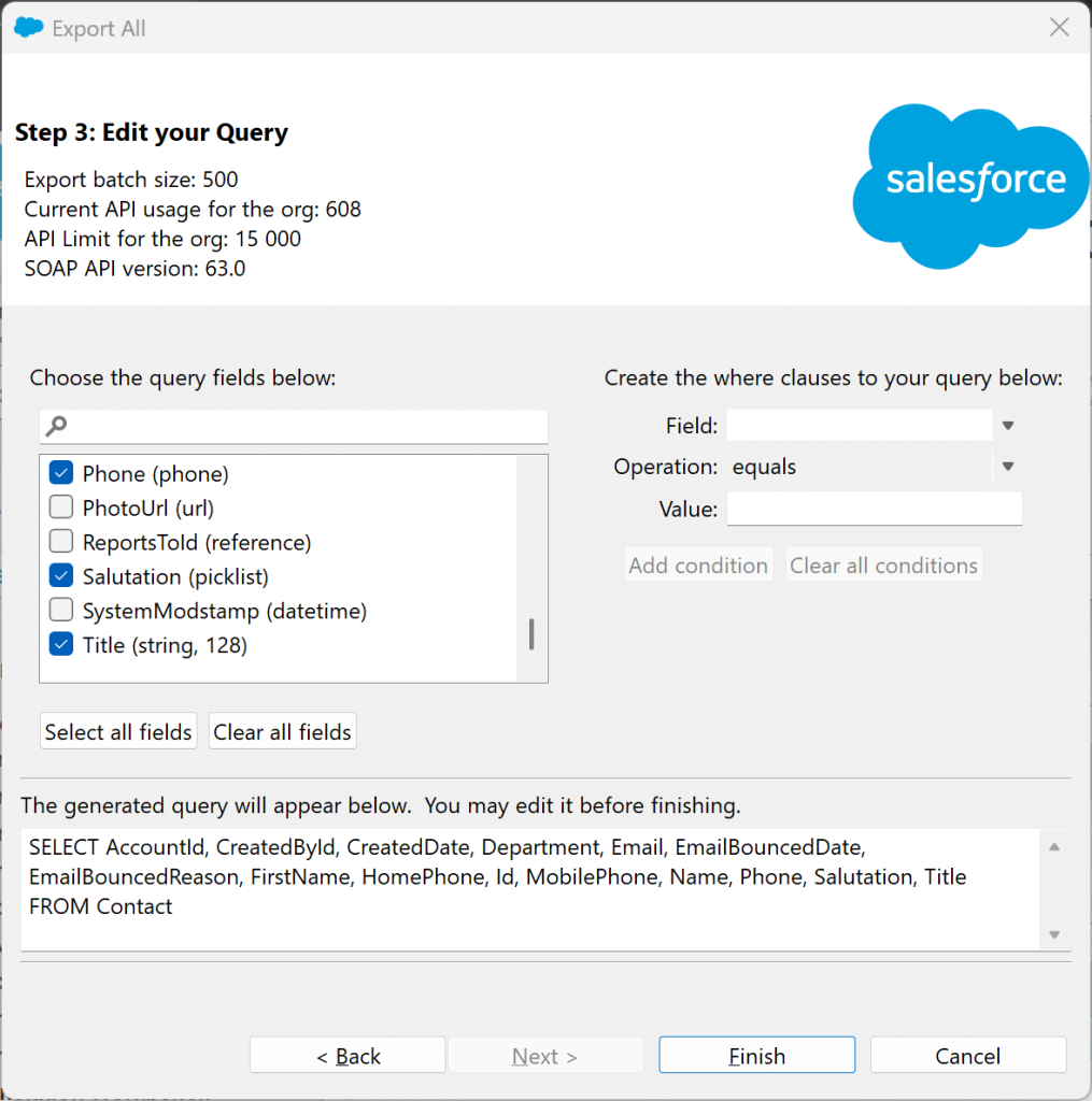 26 salesforce to excel editing exported object properties in data loader