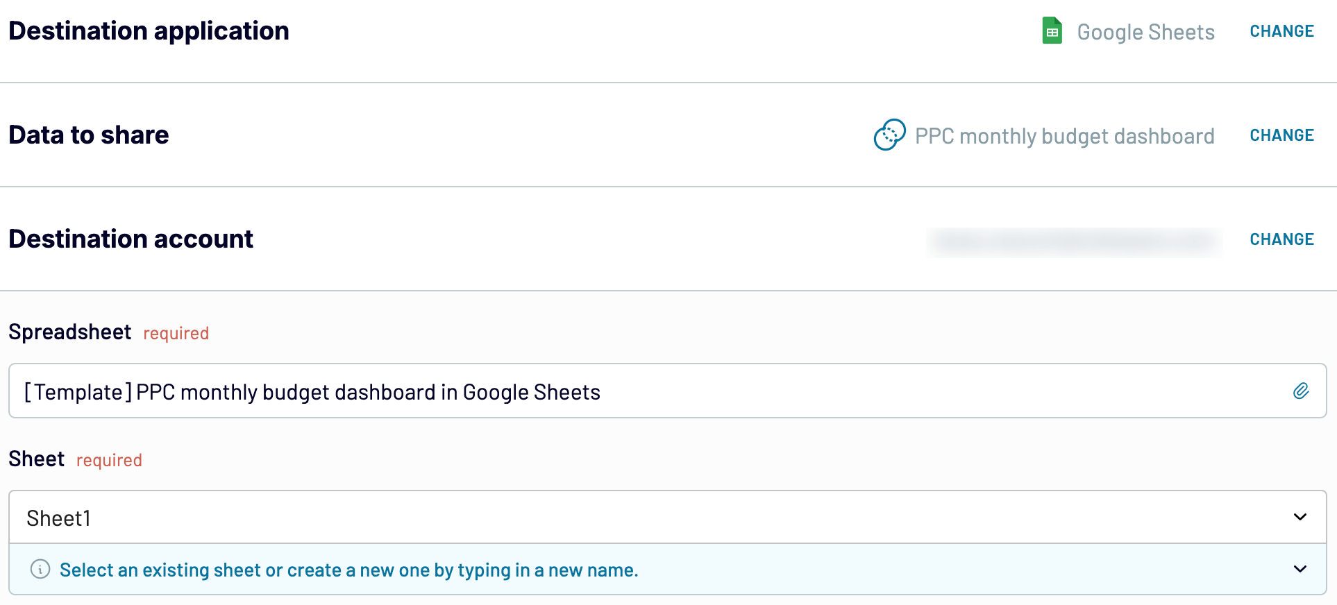 7. Loading a PPC report into Google Sheets with Coupler.io