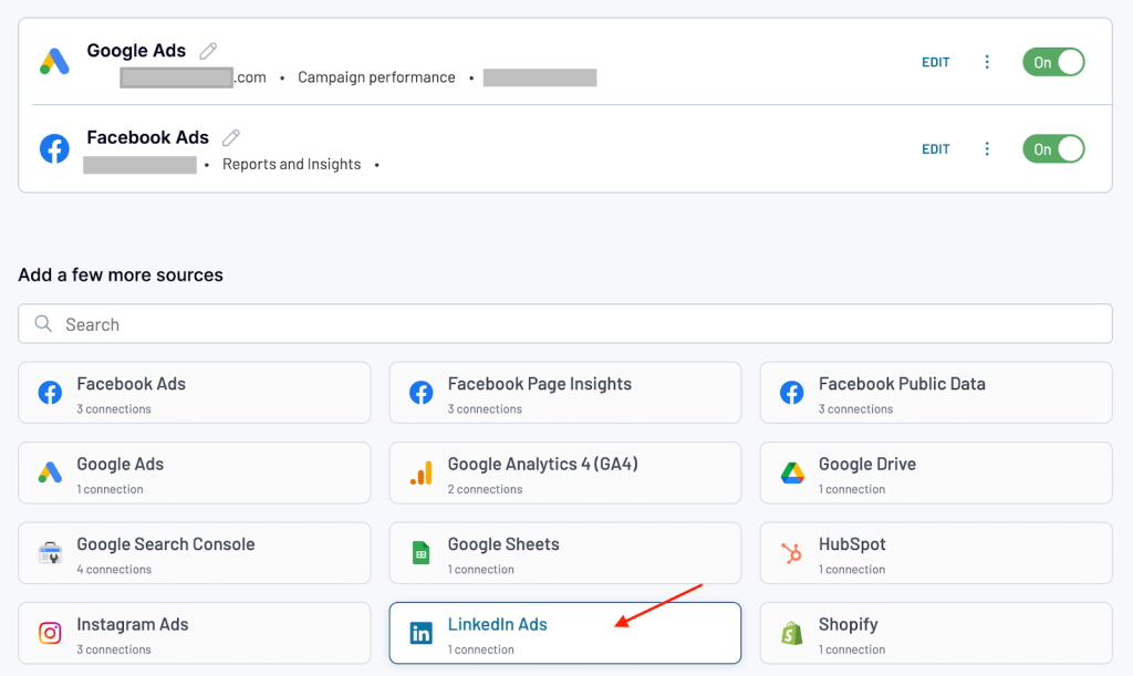 adding linkedin ads
