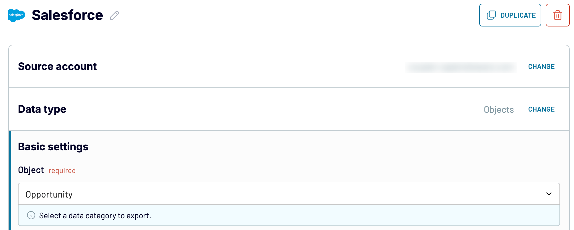 Extracting opportunities from Salesforce with Coupler.io