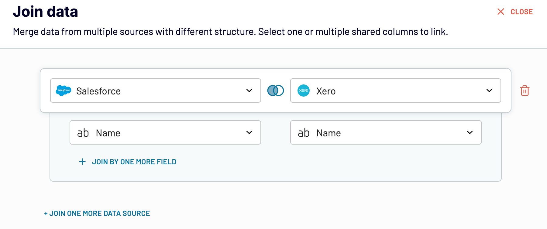 Combining Salesforce deals and Xero bank transactions with Coupler.io