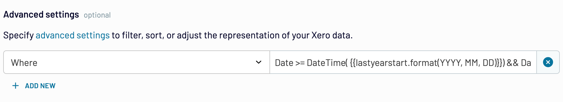 Applying macros to filter Xero invoice data with Coupler.io