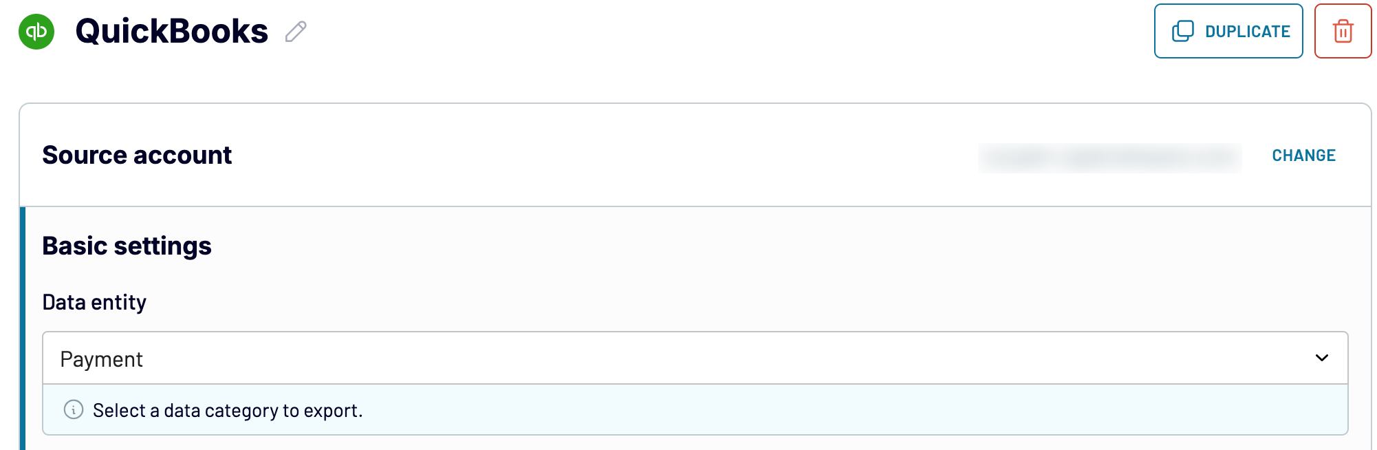 Extracting data from QuickBooks using Coupler.io