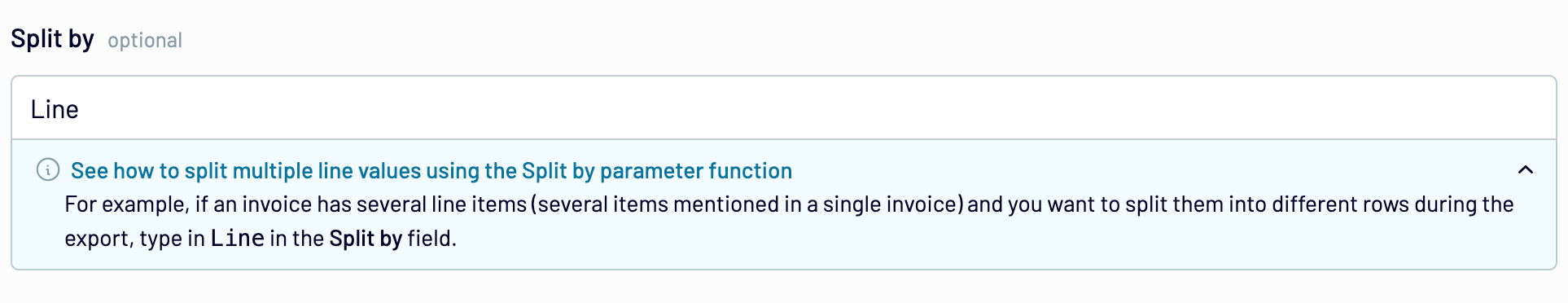 Coupler.io s Split by feature