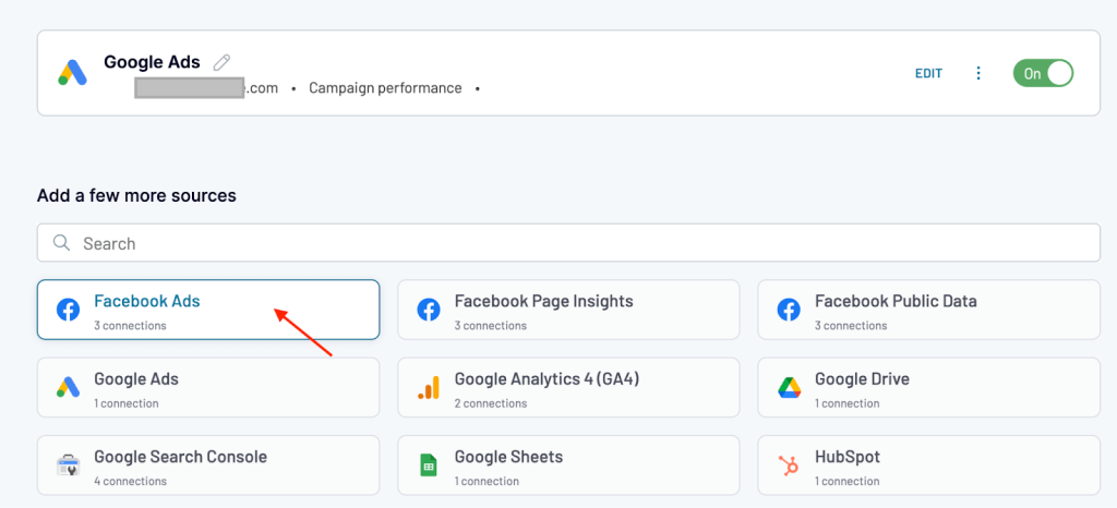 adding facebook ads