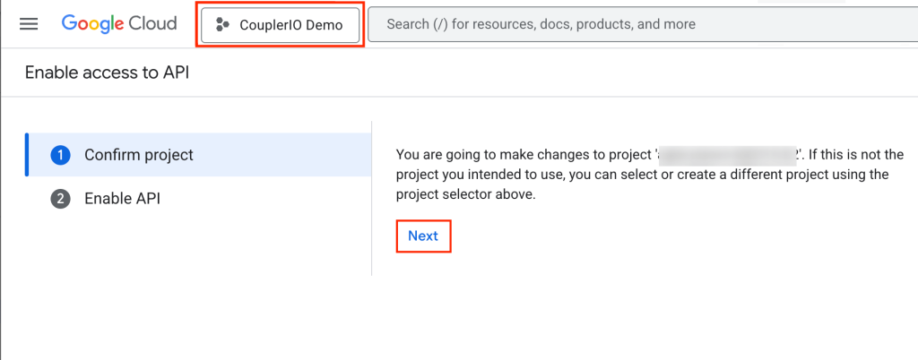 google calendar to json enable google calendar api step1